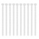 thumbnail image 1 of 10pcs Supermarket Display Hanging Strips, Retail Store Product Hooks for Merchandise Hangers, 1 of 1