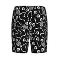thumbnail image 4 of Picia Skeletons Dancing Pajama Shorts for Men, Men's Pajama Bottoms, Sleepwear,Short Pajama Pants-XX-Large, 4 of 9