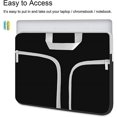 thumbnail image 4 of Funda para portátil Funda de Neopreno para computadora Funda Protectora para Samsung Chromebook 4 Flex 3 11" Acer Spin 311 Lenovo Dell, Negro JM, 4 of 5