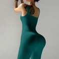 thumbnail image 4 of Women Casual Comfort Workout Halter Straight Leggings Jumpsuits Hidden Scrunch One Piece Adjustable Strap Yoga Outfit Rompers, 4 of 5