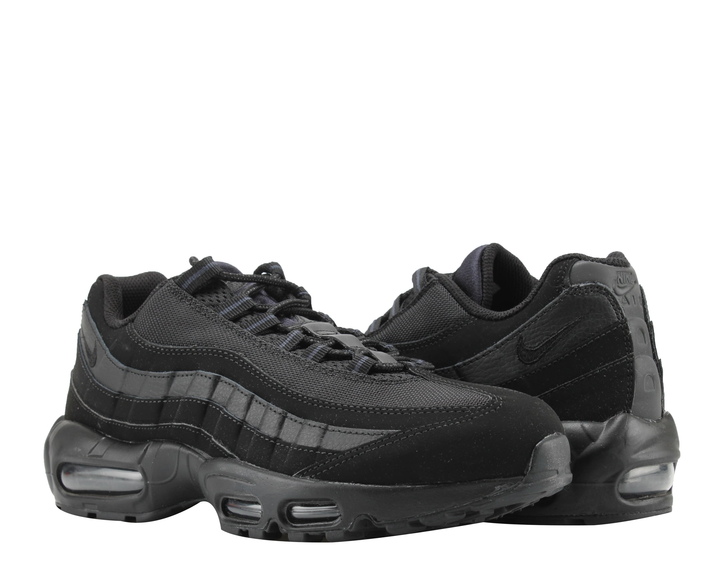 Nike - Nike Air Max 95 Triple Black/Black-Anthracite Men's Running Shoes 609048-092 - Walmart