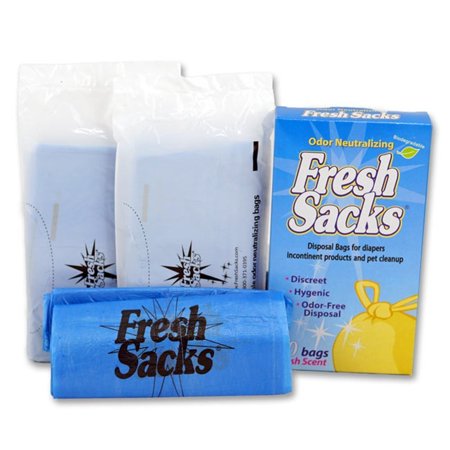 Fresh Sacks Biodegradable Diaper Disposal Bags, 50 ct - www.neverfullmm.com