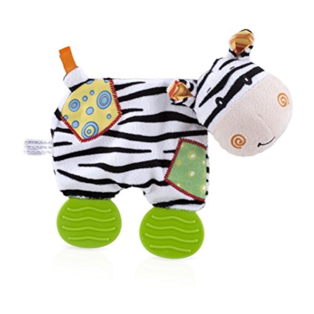 Nuby Teething Plush Pal, Characters May Vary - Walmart.com - Walmart.com