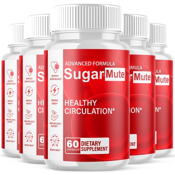 Sugar Mute Blood Balance Support Pills Advanced Formula Vitamin Supplement SugarMute 300 Capsules