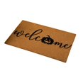 thumbnail image 2 of Halloween Welcome Doormat, Crystal Velvet Fall Holiday Front Door Mat, Pumpkin Festive Decorative Floor Mat, Washable Non-Slip Entrance Rug for Home Entryway Porch Terrace Garage(A 29.53in), 2 of 7