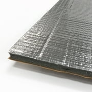 Dynamat Flexible Self Adhesive Sound Deadener Hoodliner, Silver Finish