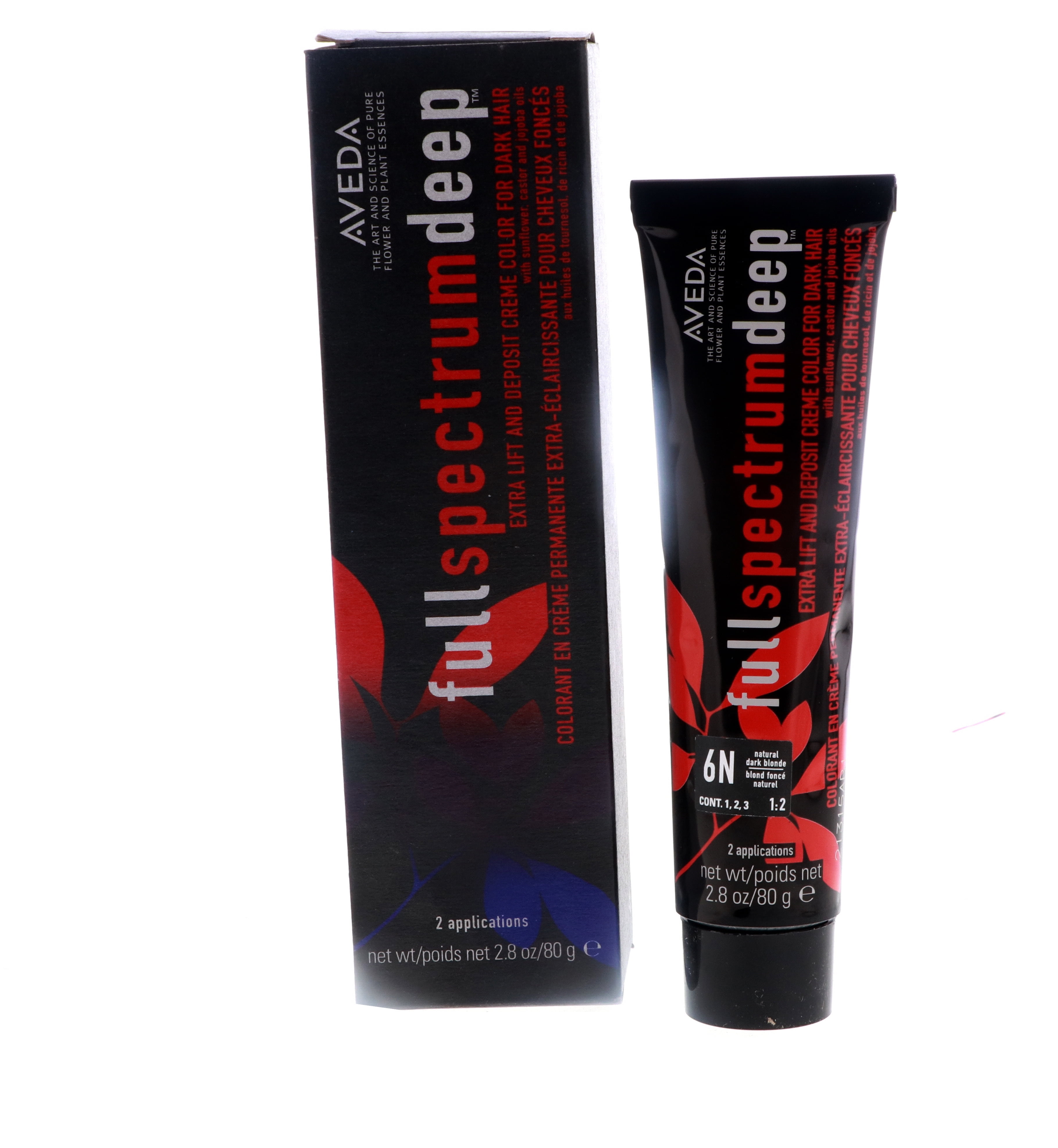 Full Spectrum Deep Creme Color For Dark Hair 6N - Natural Dark Blonde