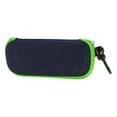 thumbnail image 1 of Estuche para gafas con cremallera Unique Bargains, ligero, almacenamiento para gafas 6.38"x2.44"x1.57" verde, 1 of 5