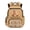 Capybara Mushroom, variant on Kids Backpack for Boys Schoolbag 17 Inch School Bookbag Splatter Oil Painting Shark Print Casual Daypack Lightweight Spacious Knapsack Travel Rucksack