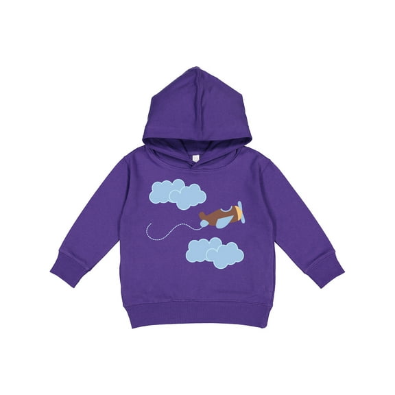Inktastic Boys Airplane Pilot Toddler Hoodie