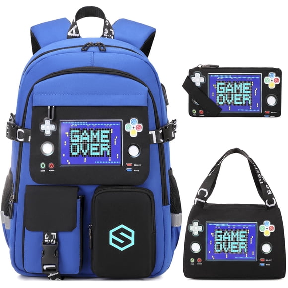 Mochila escolar luminosa con USB Scothen Cool para niños 30 x 18 x 46 cm