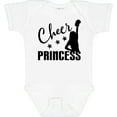 thumbnail image 3 of Inktastic Cheer Princess Cheerleading Gift Girls Baby Bodysuit, 3 of 5