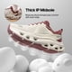 thumbnail image 2 of Zapatillas para Mujer NORTIV 8 SNWS247W Beige Burdeos 9.5, 2 of 7