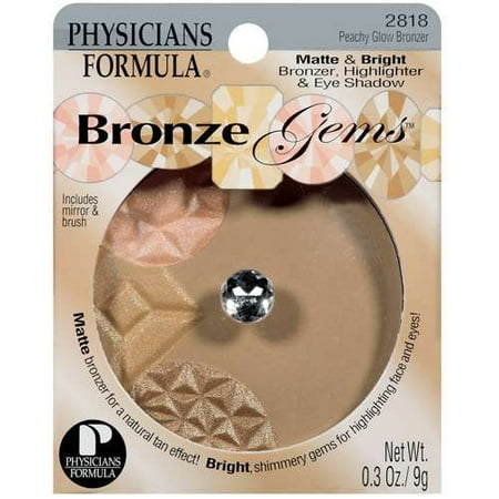 Physicians Formula Physicians Formula Bronze Gems Matte & Bright Bronzer/Highlighter & Eye Shadow, 0.3 oz