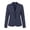Navy, variant on Achuyrbd Women's Business Casual Blazer Jacket, Notched Lapel One Button Long Sleeve Work Office Blazer with Pockets & Ruched Cuffs, S-2XL