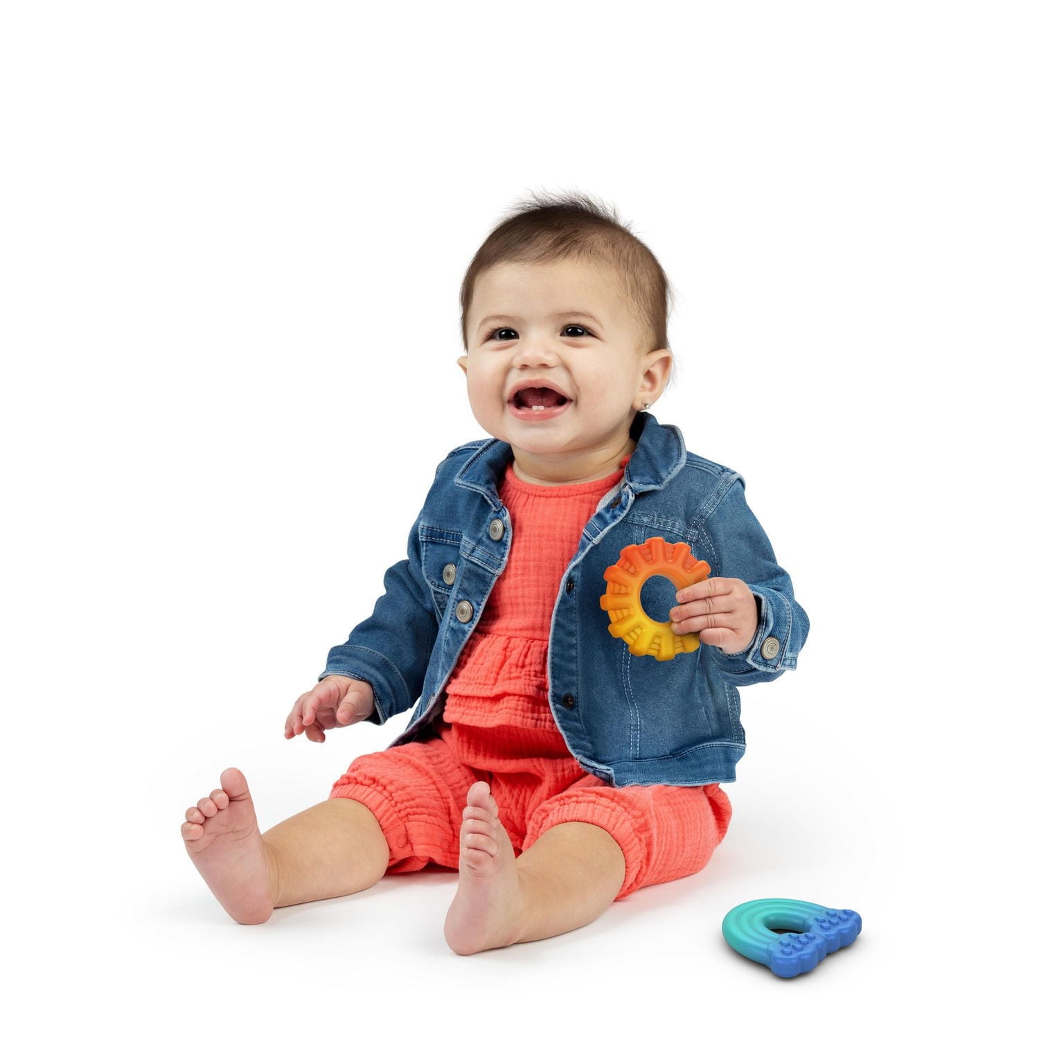 Bright Starts Chance of Smiles Silicone Teethers 2 pieces