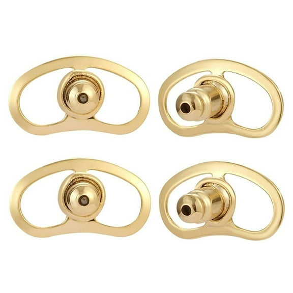 WINDLAND Ear Closures Plug Comfortable Ear Lobe Support Patches for Large Earring Wearers
