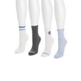thumbnail image 4 of MUK LUKS Women's Dream Step Quarter Crew Socks, 4 Pair Pack, 4 of 5