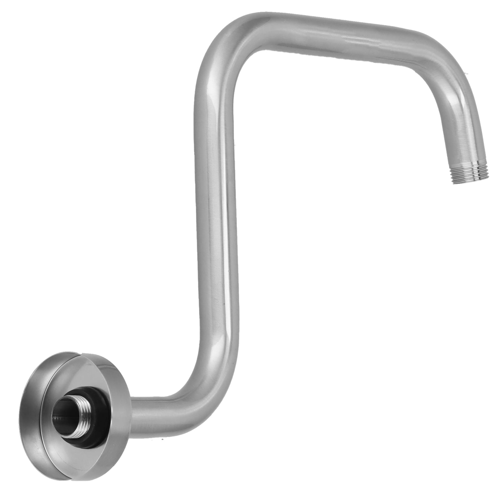Stainless Steel Square Shower Arm – Extend Your Shower Head Up To 10 Inches – Easy Wall/Ceiling Mount