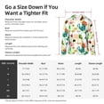 thumbnail image 5 of Lsque Floral Vintage UPF 50+ Lightweight Sun Protection Men's Women's Long Sleeve Shirt, Hoodie Performance -Small, 5 of 9