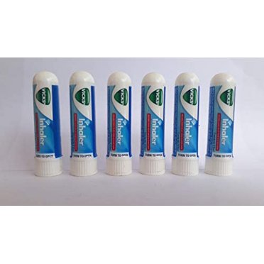 Vicks VapoInhaler, Portable Nasal Inhaler, Menthol Scent (4 Count ...