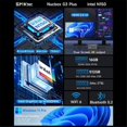 thumbnail image 2 of G3 Plus Mini PC N150 8GB+512GB DDR4 WiFi6+BT5.2 Support Mini PC Office Gamer Computer EU Plug, 2 of 5