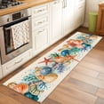 thumbnail image 2 of 2'x6' Rug Runners for Hallways Kitchen, Coastal Non Slip Entryway Beside Floor Carpet Runner, Summer Beach Starfish Coral Shell Nautical Washable Laundry Room Bedroom Throw Rugs Mat for Family Pet, 2 of 8