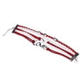thumbnail image 3 of SUSHANG Hand Woven Bracelet Leather Charm Bracelets, 3 of 5