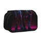 thumbnail image 1 of Disketp Futuristic Purple Panther Estuche de Lápices de Doble Capa con Tapa Abatible y Cremallera, Organizador Escolar para Adolescentes y Adultos, 1 of 7