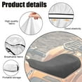 thumbnail image 6 of Uorisanigo ATV Seat Cover Waterproof Universal Dark Gray Car Seat Cover Compatible with Sportsman Rancher Polaris Sportsman Foreman Scrambler Kodiak(23×10 Inch), 6 of 7