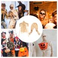 thumbnail image 4 of FELTECHELECTR 1 juego de disfraz de momia para Halloween, para niños y adultos (beige), 4 of 7
