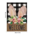 thumbnail image 3 of Wanfds Easter Outdoor Garden Flag Bunny Pattern Printed Polyester Flag(C), 3 of 6