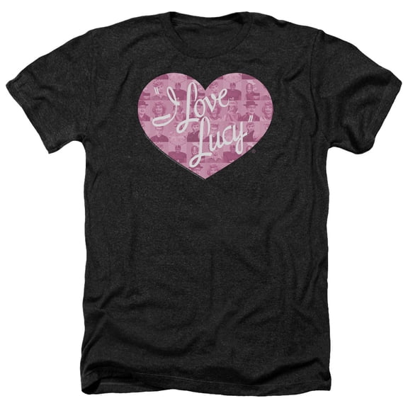 I Love Lucy - Many Moods Logo - Heather Short Sleeve Shirt - XX-Large
