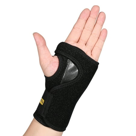 WALFRONT Wrist Brace Splint Support Left/Right Hand Carpal Syndrome Support (Best Hand Brace For Carpal Tunnel Syndrome)