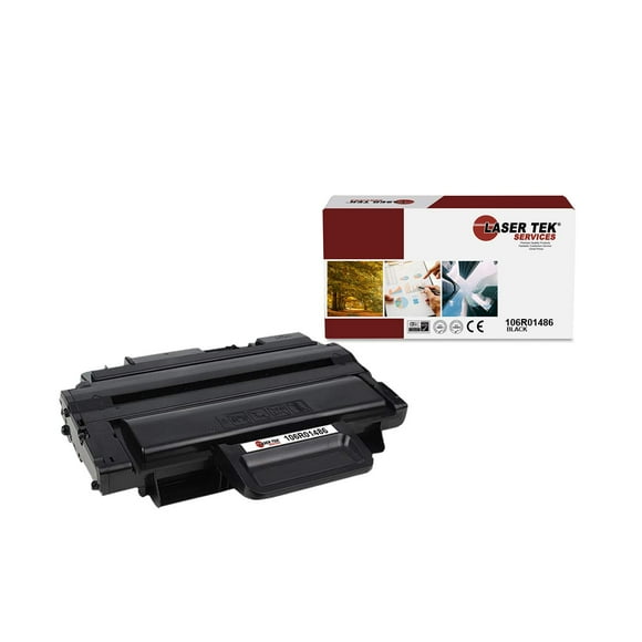 Laser Tek Services Cartouche de Toner à Rendement Élevé Compatible de Remplacement pour Xerox 3210 106R01486 Fonctionne avec les Imprimantes Xerox WorkCentre 3210 3210N 3220 (Noir, Lot de 1) - 4 100 Pages