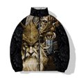 thumbnail image 3 of Chaquetas de invierno para hombre con relleno de muecas y diseño moderno y duradero para hombre Demon, abrigos de plumón cálidos, 3 of 5