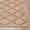 thumbnail image 3 of Beautiful Natural Jute Trellis Diamond Indoor Rug Runner by Drew Barrymore, 2.5' x 7', 3 of 6