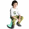 thumbnail image 3 of Costway Wobble Chair Height Adjustable Active Learning Stool Sitting Home Office Green, 3 of 10