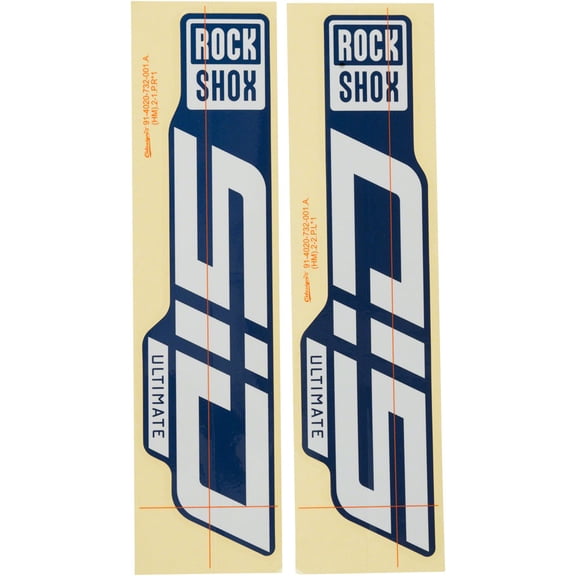 RockShox Fork Decal Kit - SID Ultimate, 27.5"/29"