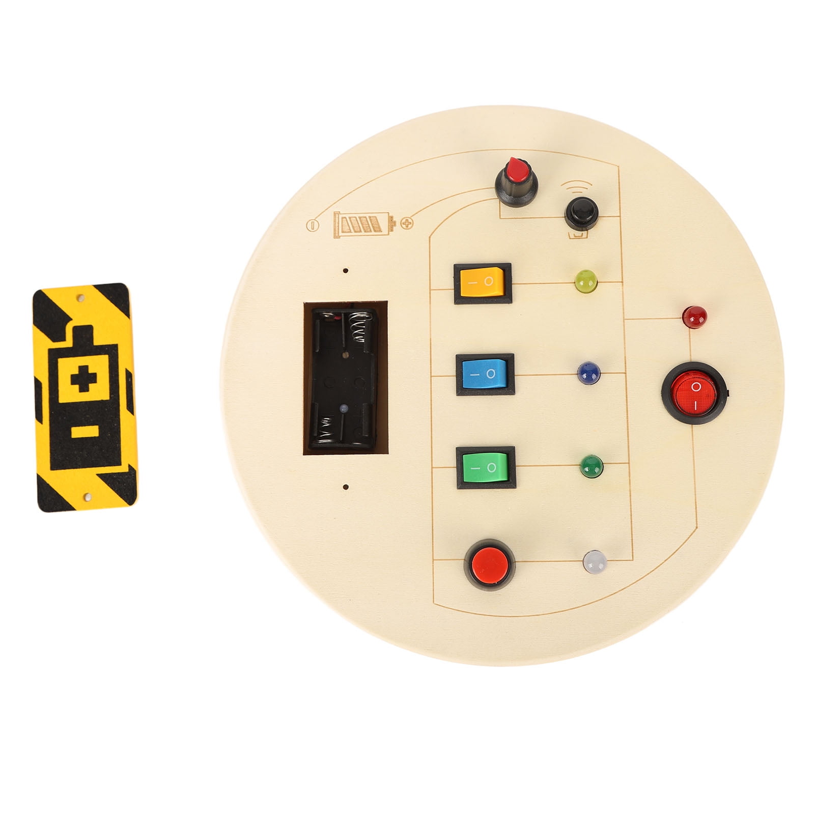 Kids Light Switch Sensory Board, Improve Coordination LED Light Switch