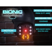 Bell and Howell Bionic Spotlight Extreme Solar Light Motion Sensor LED Light 270° Coverage