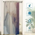 thumbnail image 3 of Multicolored Modern Abstract Decor Shower Curtain,Artists Oil Paints Closeup Bathroom Decor Polyester Fiber Plastic Rings Quick-Drying Waterproof for Bathtubs/Bathroom, 72x36 inches, 3 of 6