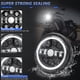thumbnail image 3 of Faro LED Abanopi Faro de Motocicleta 7 Pulgadas con Carcasa y Señal de Giro, 3 of 8