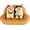 Bread Cat, variant on Cute Mini Frog Figurine with Small Sofa Resin Frog Figure for Office Home Decor - Cute Frog Gift for Frog Lovers