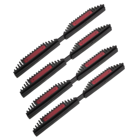 Masteelf 4pcs Universal Car Door Edge Guards Plastic Protectors Anti Scratch Bumper Guard Car Door Corner Protectors
