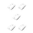thumbnail image 3 of relayinert 3 String Tailpiece Universal String Fixator Professional Strings Board Metal Replace Parts Music Instrument Accessory As shown 5Set, 3 of 6