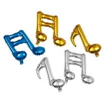 Toddmomy 10Pcs Navy Balloons with Musical Note Shape for Wedding Reception and Holiday Decor