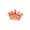 🔥 Pink_Base#387, variant on LED Crown Marquee Night Light Battery Operated, Cute Desk or Wall Decor for Bedroom, Princess Theme Party and Nursery