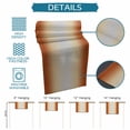 thumbnail image 6 of Burnt Orange Ombre Table Runner - 70 Inch Long Modern Grey Gradient Farmhouse Art Cotton and Linen Blended Dress Scarves Farmhouse Table Runner for Kitchen Dining, Coffee Table, 13" x 70", 6 of 8