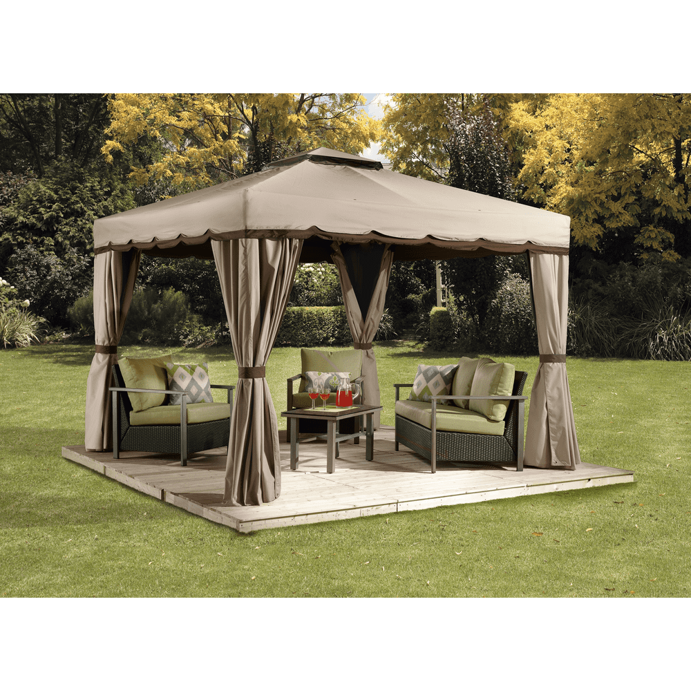 Sojag Roma Gazebo, 10 x 10 ft, Gazebos for Patios and Entertaining